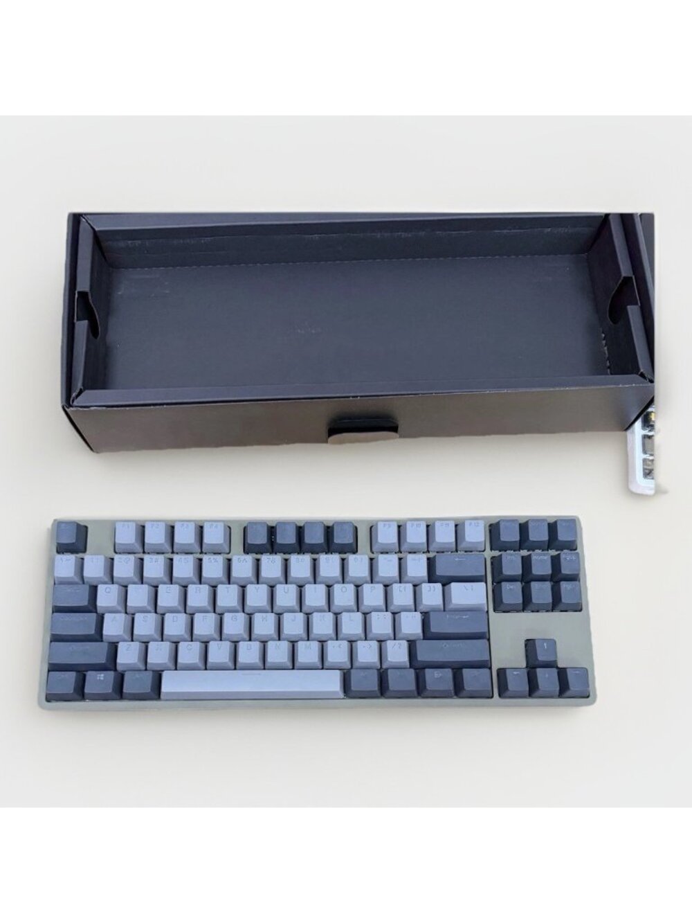 Drop Mechanical Keyboard Heatmoving ENTR R2 MDX-36092-6 Green Gray (Two-Tone),